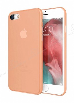 Eiroo Ghost Thin iPhone 6 Plus / 6S Plus Ultra nce Turuncu Rubber Klf