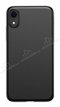 Eiroo Ghost Thin iPhone XR Ultra nce Siyah Rubber Klf