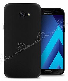 Eiroo Ghost Thin Samsung Galaxy A3 2017 Ultra nce Siyah Rubber Klf