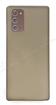 Eiroo Ghost Thin Samsung Galaxy Note 20 Sper nce effaf Siyah Rubber Klf