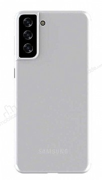 Eiroo Ghost Thin Samsung Galaxy S21 Plus Beyaz nce Rubber Klf