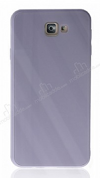 Eiroo Glass Series Samsung Galaxy J7 Prime Lila Silikon Klf