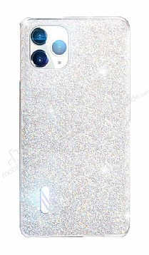 Eiroo Gleam iPhone 11 Pro Max Silver Silikon Klf