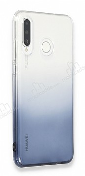 Eiroo Gradient Huawei P30 Lite Geili Siyah Silikon Klf
