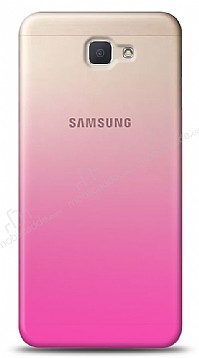 Eiroo Gradient Samsung Galaxy A3 2017 Geili Pembe Rubber Klf