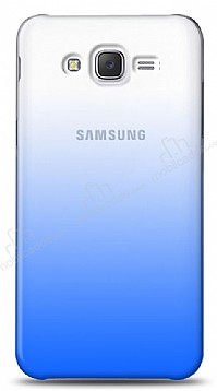 Eiroo Gradient Samsung Galaxy Grand Prime / Plus Geili Mavi Rubber Klf