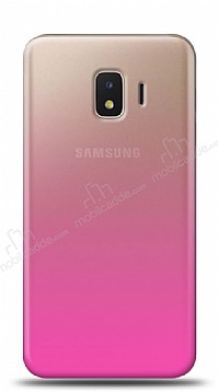 Eiroo Gradient Samsung Galaxy J2 Core Geili Pembe Rubber Klf