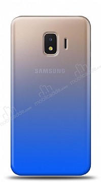 Eiroo Gradient Samsung Galaxy J2 Core Geili Mavi Rubber Klf
