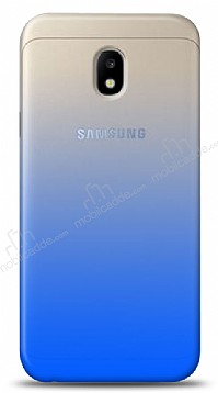 Eiroo Gradient Samsung Galaxy J3 Pro 2017 Geili Mavi Rubber Klf