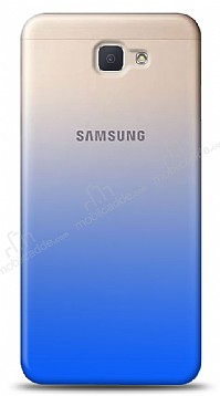 Eiroo Gradient Samsung Galaxy J5 Prime Geili Mavi Rubber Klf