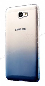 Eiroo Gradient Samsung Galaxy J7 Prime / J7 Prime 2 Geili Mavi Rubber Klf