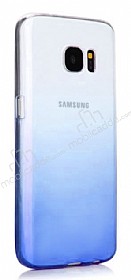 Eiroo Gradient Samsung Galaxy Note 5 Geili Mavi Rubber Klf