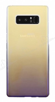 Eiroo Gradient Samsung Galaxy Note 8 Geili Mor Rubber Klf