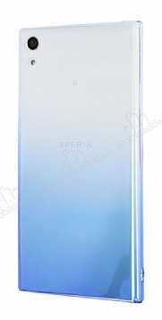 Eiroo Gradient Sony Xperia L1 Geili Mavi Rubber Klf