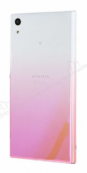 Eiroo Gradient Sony Xperia L1 Geili Pembe Rubber Klf