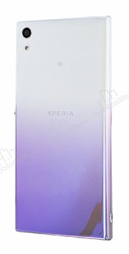 Eiroo Gradient Sony Xperia XA1 Ultra Geili Mor Rubber Klf