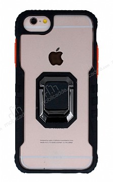 Eiroo Guard iPhone 6 / 6S Ultra Koruma Siyah Klf