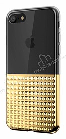 Eiroo Half Glare iPhone 7 / 8 Gold Silikon Klf