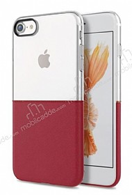 Eiroo Half to Life iPhone 6 / 6S Bordo Silikon Klf