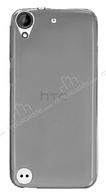 HTC Desire 530 Ultra nce effaf Siyah Silikon Klf