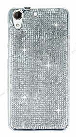 Eiroo HTC Desire 728G Tal Silver Silikon Klf