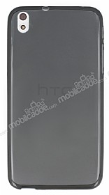 HTC Desire 816 Ultra nce effaf Siyah Silikon Klf