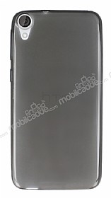 HTC Desire 820 Ultra nce effaf Siyah Silikon Klf
