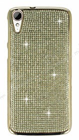 Eiroo HTC Desire 828 Tal Gold Silikon Klf