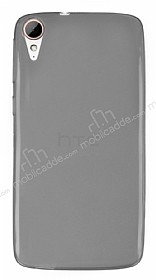 HTC Desire 828 Ultra nce effaf Siyah Silikon Klf