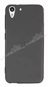 HTC Desire Eye Ultra nce effaf Siyah Silikon Klf