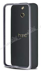 Eiroo HTC One E8 Metal Bumper ereveSilver Klf