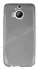 HTC One M9 Plus Ultra nce effaf Siyah Silikon Klf