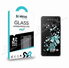 Eiroo HTC U Ultra Tempered Glass Cam Ekran Koruyucu