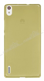 Huawei Ascend P7 Ultra nce effaf Gold Silikon Klf