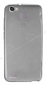Huawei GR3 Ultra nce effaf Siyah Silikon Klf
