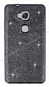 Eiroo Huawei GR5 Tal Siyah Silikon Klf