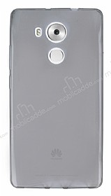 Huawei Mate 8 Ultra nce effaf Siyah Silikon Klf