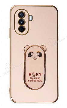 Eiroo Huawei Nova Y70 Baby Panda Standl Pembe Silikon Klf