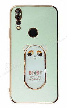 Eiroo Huawei P Smart Z Baby Panda Standl Yeil Silikon Klf