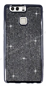 Eiroo Huawei P9 Tal Siyah Silikon Klf