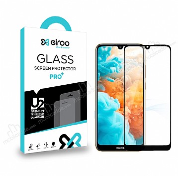 Eiroo Huawei Y6 2019 Tempered Glass Full Mat Cam Ekran Koruyucu