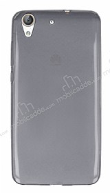 Huawei Y6 ii Ultra nce effaf Siyah Silikon Klf