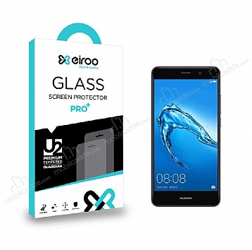 Eiroo Huawei Y7 Tempered Glass Cam Ekran Koruyucu