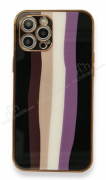 Eiroo Hued iPhone 11 Pro Cam Siyah Rubber Klf