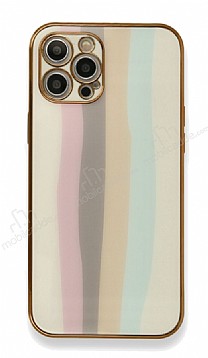 Eiroo Hued iPhone 11 Pro Max Cam Beyaz Rubber Klf