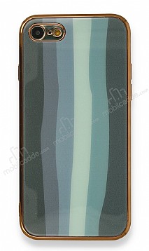Eiroo Hued iPhone SE 2020 Cam Yeil Rubber Klf