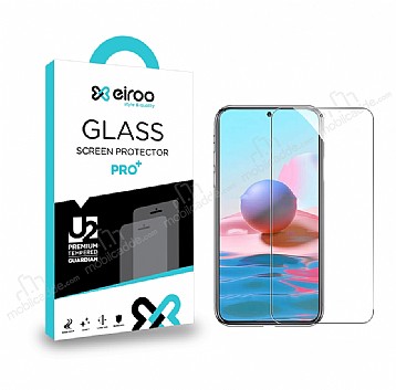 Eiroo Infinix Note 10 Tempered Glass Cam Ekran Koruyucu