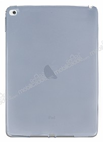iPad Air 2 effaf Siyah Silikon Klf