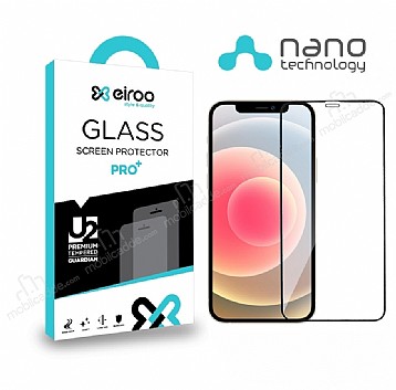 Eiroo iPhone 12 / 12 Pro Full Mat Nano Ekran Koruyucu