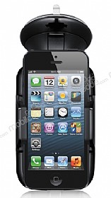 Eiroo iPhone SE / 5 / 5S Siyah Ara Tutucu
